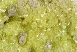 Sulfur Crystal Cluster on Matrix - Nevada #129727-2